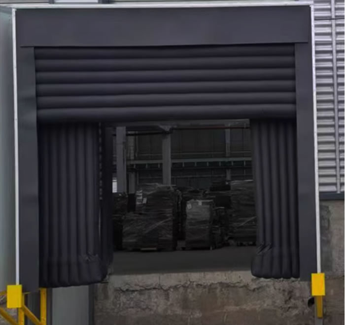 Inflatable dock seals